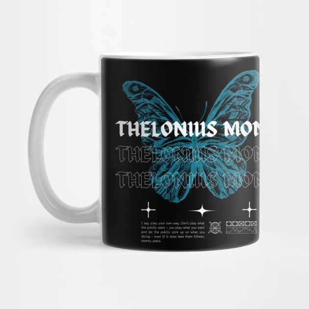 Thelonious Monk // Butterfly by Saint Maxima